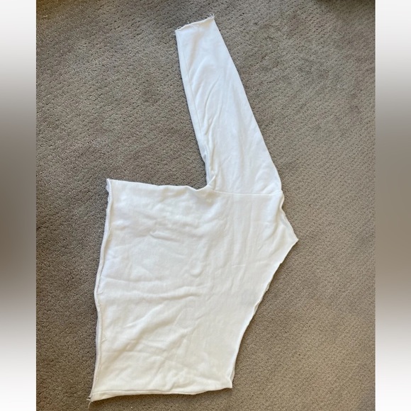 RtA womens white sweatshirt one sleeve ($325 MSRP) - Picture 1 of 4